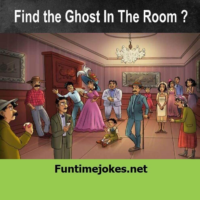 Can you find the ghost in the picture?