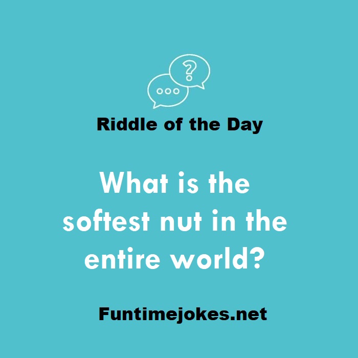 What is the softest nut in the entire world?